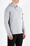 Stone Island Худі з капюшоном і нашивкою у вигляді компаса з бавовни - логотип бренду. капюшон з куліскою. 100% бавовна. кишеня кенгуру. Країна виробник: Італія. Догляд: спеціалізоване чищення - фото 3