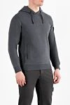 Stone Island Худі з капюшоном і нашивкою у вигляді компаса з бавовни - логотип бренду. капюшон з куліскою. 100% бавовна. кишеня кенгуру. Країна виробник: Італія. Догляд: спеціалізоване чищення - фото 3