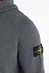 Stone Island Худі з капюшоном і нашивкою у вигляді компаса з бавовни - логотип бренду. капюшон з куліскою. 100% бавовна. кишеня кенгуру. Країна виробник: Італія. Догляд: спеціалізоване чищення - фото 5