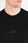Stone Island Толстовка из хлопкового флиса с круглым вырезом и логотипом спереди и сзади - логотип бренда. 100% хлопок. Страна производитель: Италия. Уход: специализированная чистка - фото 5
