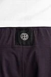 Stone Island Бордовые шорты на завязке с логотипом из хлопка - логотип бренда. 100% хлопок. молния кулиска. два боковых кармана. Страна производитель: Италия. Уход: специализированная чистка - фото 5