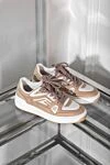 Кроссовки B-Court Skate из флиса и телячьей кожи женские Balmain - логотип PB, тисненный по бокам, логотип Balmain напечатан сзади. 75% полиэстер, 20% район, 5% спандекс. шнуровка. толстая резиновая подошва с рельефным логотипом Balmain. Страна производитель: Франция. Уход: специализированная чистка - фото 6