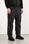 Moncler Чоловічі джогери Moncler Grenoble з матеріалу GORE-TEX чорні - 100% поліестер. куліска. Країна виробник: Італія. Догляд: спеціалізоване чищення - фото 3