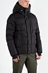 Moncler Пухова лижна куртка з подвійним капюшоном Rodenberg - Триколірні деталі, логотип бренду. подвійний каптур з трирівневою еластичною куліскою та нейлоновою підкладкою. 100% нейлон. блискавка. зовнішні кишені з застібкою-блискавкою, кишеня для скі-пасу, внутрішня кишеня для електронних пристроїв та еластична сітчаста кишеня з серветкою для чищення маски або окулярів. Утеплювач: з пуху. Країна виробник: Італія. Догляд: спеціалізоване чищення - фото 3