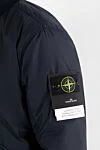 Stone Island Бомбер темно-синий с логотипом на рукаве - логотип бренда. 100% полиамид. кнопки, молния. два боковых кармана с клапанами. Страна производитель: Италия. Уход: специализированная чистка - фото 5