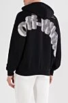 Худи с капюшоном из хлопка с 3D-логотипом и завязками Off-White - логотип бренда. Доплонительно: капюшон с кулиской. 100% хлопок. карман кенгуру. Страна производитель: Италия. Уход: специализированная чистка - фото 4