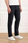 Loro Piana Джинсовые брюки Quarona синие из денима - 99% хлопок, 1% эластан. пуговица, молния. 5 карманов. Страна производитель: Италия. Уход: специализированная чистка - фото 3