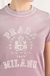 Prada Футболка - Країна виробник: Італія. Догляд: спеціалізоване чищення - фото 5
