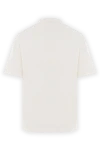 White cotton jersey T-shirt with Compass patch Stone Island - brand logo. 100% cotton. Country of manufacture: Italy. Care: specialized cleaning - photo 6