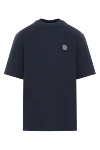 Stone Island Футболка из хлопкового трикотажа с однотонной нашивкой в ??виде компаса - логотип бренда. 100% хлопок. Страна производитель: Италия. Уход: специализированная чистка - фото 1