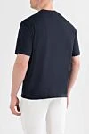 Футболка из хлопкового трикотажа с однотонной нашивкой в ??виде компаса Stone Island - логотип бренда. 100% хлопок. Страна производитель: Италия. Уход: специализированная чистка - фото 4
