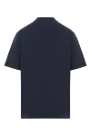 Футболка из хлопкового трикотажа с однотонной нашивкой в ??виде компаса Stone Island - логотип бренда. 100% хлопок. Страна производитель: Италия. Уход: специализированная чистка - фото 6