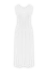 D.Exterior Lace V-neck sleeveless dress - 80% cotton, 20% polyamide. Country of manufacture: Italy. Care: specialized cleaning - photo 1