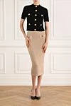 Midi skirt Balmain - Country of manufacture: Italy. Care: specialized cleaning - photo 2