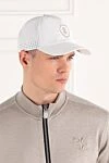 White Stretch Nylon Baseball Cap with Logo Brunello Cucinelli - logo. 85% nylon, 15% elastane. Country of manufacture: Italy. Care: specialized cleaning - photo 2