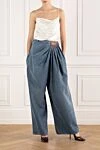 Джинсы Loewe - Страна производитель: Испания. Уход: специализированная чистка - фото 2
