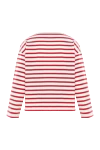 Chez Print Red Striped Jumper Valentino - striped pattern, print. 100% cotton. Country of manufacture: Italy. Care: specialized cleaning - photo 6