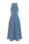 Brunello Cucinelli Blue cotton sleeveless dress - 100% cotton. Fastener: zipper. Country of manufacture: Italy. Care: specialized cleaning - photo 7