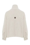 Beige ribbed cardigan with cotton patch pockets Brunello Cucinelli - 96% cotton, 4% polyester. Fastener: zipper. Country of manufacture: Italy. Care: specialized cleaning - photo 6