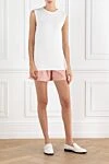 Cotton Bodycon Top with Monile Chain Brunello Cucinelli - monili chain. 93% cotton, 7% elastane. Country of manufacture: Italy. Care: specialized cleaning - photo 2
