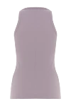 Фиолетовый топ из хлопка с открытыми плечами Brunello Cucinelli - 100% хлопок. Страна производитель: Италия. Уход: специализированная чистка - фото 6