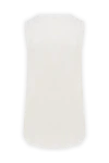 Basic white silk top Brunello Cucinelli - 96% silk, 7% elastane. Country of manufacture: Italy. Care: specialized cleaning - photo 6