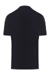 Men's T-shirt dark blue with print Dream out loud Brunello Cucinelli - Dream out loud print. 100% cotton. Country of manufacture: Italy. Care: specialized cleaning - photo 6