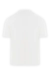 Brunello Cucinelli Men's white cotton t-shirt with logo - brand logo. 100% cotton. Country of manufacture: Italy. Care: specialized cleaning - photo 5