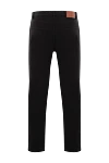 Чорні чоловічі джинси з бавовни з дірками. Brunello Cucinelli - дірки. 100% бавовна. блискавка. п'ять кишень. Країна виробник: Італія. Догляд: спеціалізоване чищення - фото 6