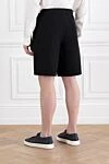 Black men's cotton bermuda shorts Brunello Cucinelli - 100% cotton. button, zipper. two side, two back. Country of manufacture: Italy. Care: specialized cleaning - photo 4