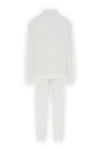 Brunello Cucinelli White cotton tracksuit with zip - 93% cotton, 7% polyamide. zipper. two side pockets. Country of manufacture: Italy. Care: specialized cleaning - photo 5