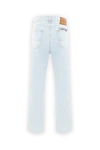 Light blue men's jeans made of stone washed cotton Jacob Cohen - brand logo. . 98% cotton, 2% elastane. button, zipper. two side pockets, two back pockets. Country of manufacture: Italy. Care: specialized cleaning - photo 6