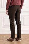 Men's Brown Stretch Cotton Chinos Jacob Cohen - brand logo. 97% cotton 3% elastane. button, zipper. Pockets, two side pockets, two back pockets. Country of manufacture: Italy. Care: specialized cleaning - photo 4