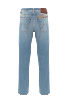 Jacob Cohen Blue men's cotton jeans with vintage effect - brand logo. . 99% cotton, 1% elastane. button, zipper. five pockets. Country of manufacture: Italy. Care: specialized cleaning - photo 5
