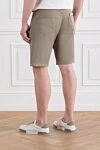Men's denim shorts made of beige cotton Jacob Cohen - 100% cotton. button, zipper. five pockets. Country of manufacture: Italy. Care: specialized cleaning - photo 4