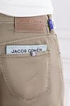 Jacob Cohen Men's denim shorts made of beige cotton - 100% cotton. button, zipper. five pockets. Country of manufacture: Italy. Care: specialized cleaning - photo 5
