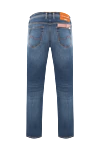 Men's jeans with scuffs and holes, blue, tapered Jacob Cohen - brand logo. . 95% cotton, 5% polyester. Fastener: button, zipper. five pockets. Country of manufacture: Italy. Care: specialized cleaning - photo 6