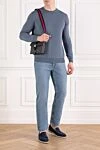 Corneliani Jumper long sleeve - Country of manufacture: Italy. Care: specialized cleaning - photo 1