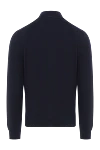 Corneliani Шерстяной кардиган глубокого синего оттенка с молнией и ребристыми манжетами - 100% шерсть. молния. Страна производитель: Италия. Уход: специализированная чистка - фото 7