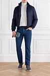 White wool golf for men Corneliani - 100% wool. Country of manufacture: Italy. Care: specialized cleaning - photo 2