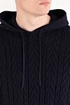 Corneliani Hoodie - Country of manufacture: Italy. Care: specialized cleaning - photo 5