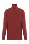 Corneliani Мягкий гольф из шерсти красно-коричневого оттенка с фактурным узором - 100% шерсть. Цвет: коричневый. Страна производитель: Италия. Уход: специализированная чистка - фото 1