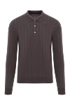 Corneliani Polo long sleeve - Country of manufacture: Italy. Care: specialized cleaning - photo 1
