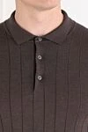 Corneliani Polo long sleeve - Country of manufacture: Italy. Care: specialized cleaning - photo 5