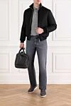 Corneliani Polo long sleeve - Country of manufacture: Italy. Care: specialized cleaning - photo 1