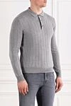 Polo long sleeve Corneliani - Country of manufacture: Italy. Care: specialized cleaning - photo 2
