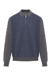 Corneliani Polo long sleeve - Country of manufacture: Italy. Care: specialized cleaning - photo 1