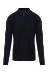 Corneliani Polo long sleeve - Country of manufacture: Italy. Care: specialized cleaning - photo 1