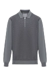 Corneliani Поло длинный рукав - Страна производитель: Италия. Уход: специализированная чистка - фото 1