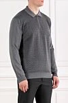 Corneliani Поло длинный рукав - Страна производитель: Италия. Уход: специализированная чистка - фото 3